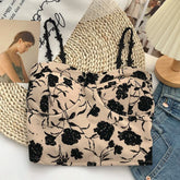 Florea - Camisole Floral Bra Flower Strap - Cream